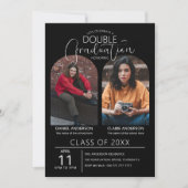 Dubbele Afstuderen Uitnodiging van het Afstuderen  (Voorkant)