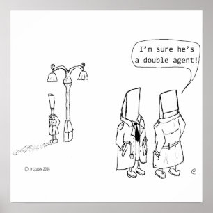 Dubbele agent poster