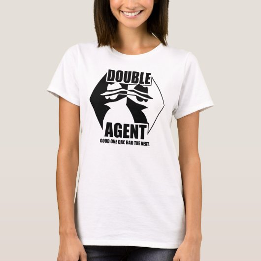 Dubbele agent t-shirt (Voorkant)