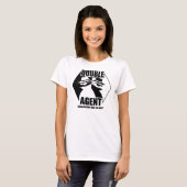 Dubbele agent t-shirt (Voorkant volledig)
