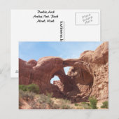 Dubbele Arch Briefkaart (Voorkant / Achterkant)