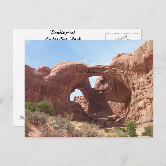 Dubbele Arch Briefkaart (Voorkant / Achterkant)