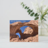 Dubbele Arch Briefkaart (Staand voorkant)