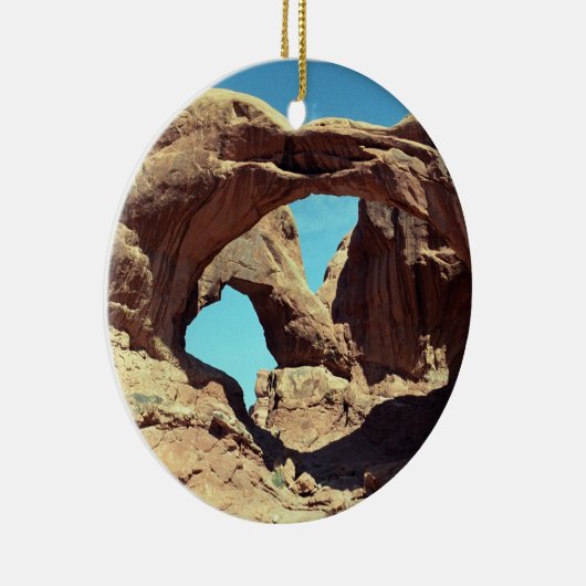 Dubbele Arch Keramisch Ornament (Rechts)