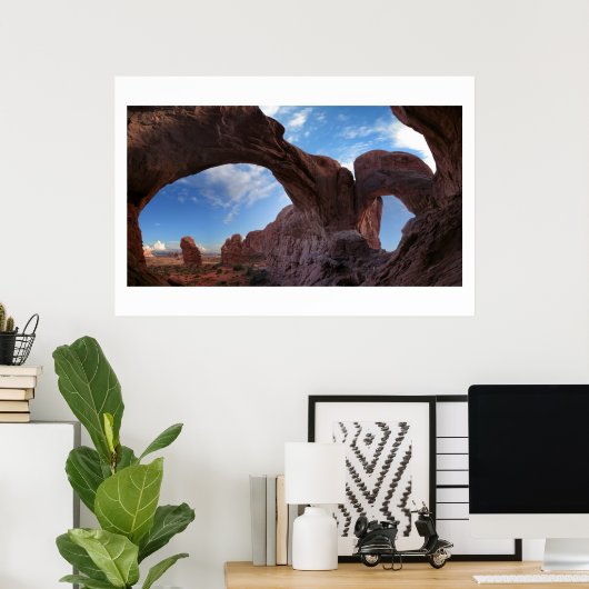 Dubbele Arch Poster (Thuiskantoor)