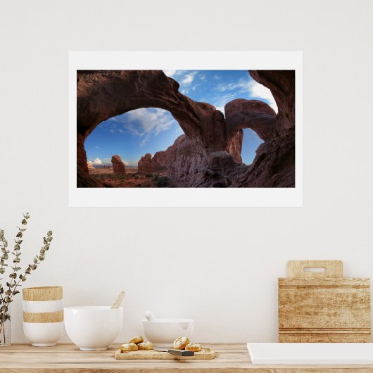 Dubbele Arch Poster (Keuken)
