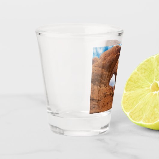 Dubbele Arch Shot Glas (Links)