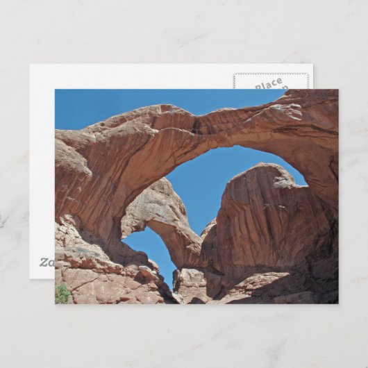 Dubbele Arches Briefkaart (Voorkant / Achterkant)