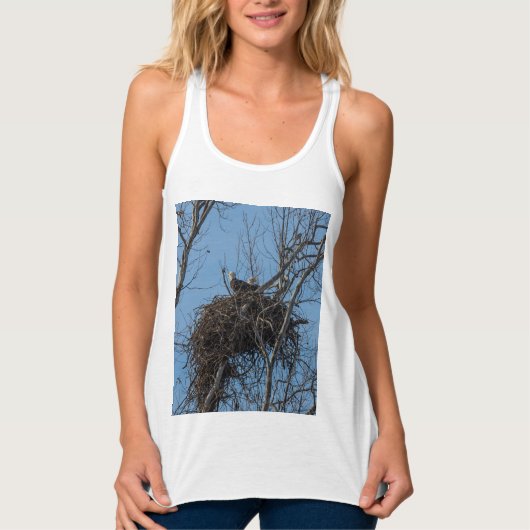 Dubbele Arend Problemen Tanktop (Voorkant)