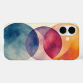 dubbele baanstroom Case-Mate iPhone case (Achterkant (horizontaal))