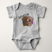 Dubbele baby bodysuit (Voorkant)