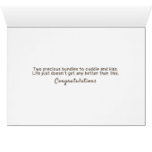 Dubbele babyboeien op waslijn (Binenzijde Horizontaal (Onderkant))