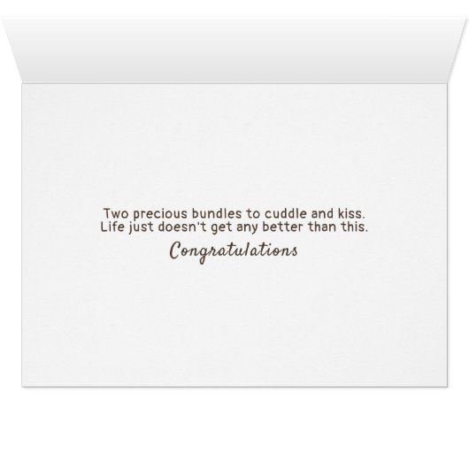 Dubbele babyboeien op waslijn (Binenzijde Horizontaal (Onderkant))