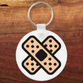 dubbele bandsteun sleutelhanger (Voorkant)