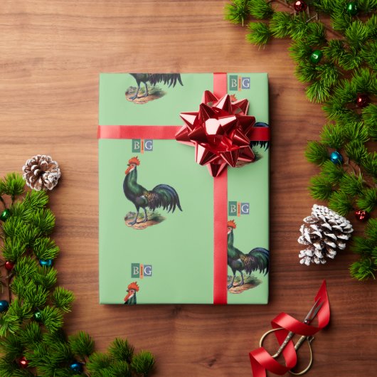 Dubbele banter Big handoping Pape Cadeaupapier (Feestdagen Geschenken)