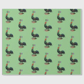 Dubbele banter Big handoping Pape Cadeaupapier (Vlak)