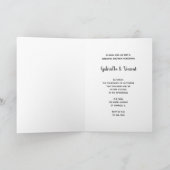 Dubbele Barn Door Country Wedding Shower Invitatio (Binnen)