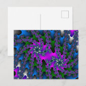 Dubbele barst briefkaart (Voorkant / Achterkant)