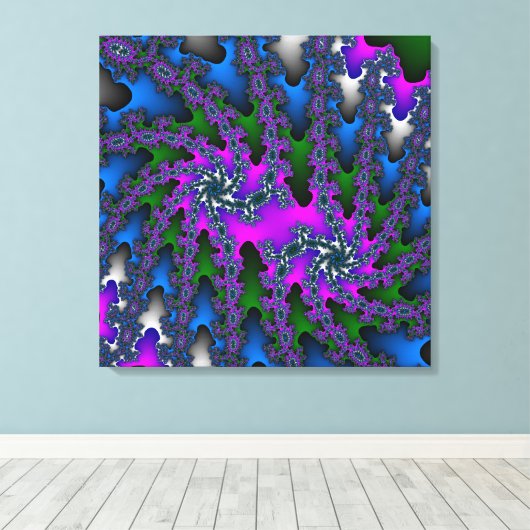 Dubbele barst canvas afdruk (Insitu (Houten vloer))