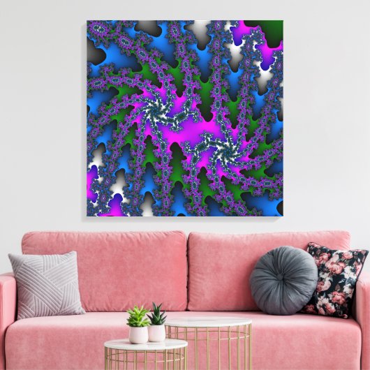 Dubbele barst canvas afdruk (Insitu (Woonkamer))