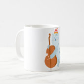Dubbele bas van poolBeer Koffiemok (Voorkant links)