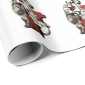 Dubbele basspeler cadeaupapier (Rol Hoek)