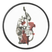 Dubbele basspeler hockey puck (Voorkant)
