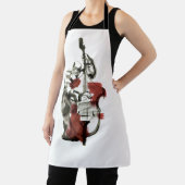 Dubbele basspeler schort (Insitu)