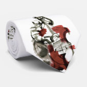 Dubbele basspeler stropdas (Opgerold)