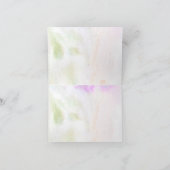 Dubbele bedankkaarten bedankkaart (Binnen)