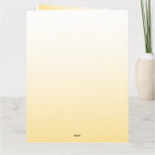 Dubbele bedankkaarten bedankkaart (Achterkant)