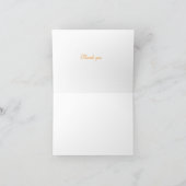 Dubbele bedankkaarten bedankkaart (Binnen)