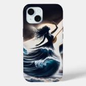 Dubbele belichting gitaar danser Case-Mate iPhone case (Achterkant)