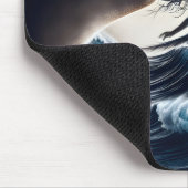 Dubbele belichting gitaar danser muismat (Hoek)