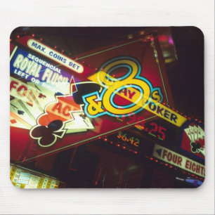 Dubbele belichting, interieur Casino, Las Vegas, Muismat