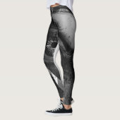Dubbele belichting over print legging (Links)