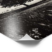 Dubbele belichtingsnummers David Lynch-geïnspireer Foto Afdruk (Hoek)