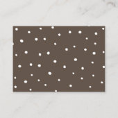 Dubbele Beren Thema Baby shower Boekenaanvraag Enc Informatiekaartje (Achterkant)