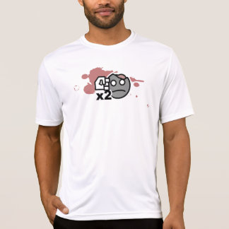 Dubbele beschadiging x2 t-shirt