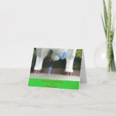 Dubbele betekenis humoristische Kerstkaart Feestdagen Kaart (Voorkant)