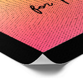 Dubbele bevestigingen voor positief denkend Poster (Hoek)