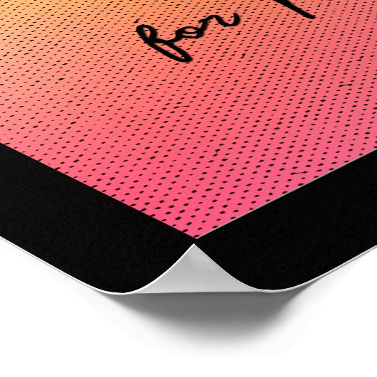 Dubbele bevestigingen voor positief denkend Poster (Hoek)