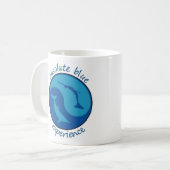 Dubbele blauwe Mok (Voorkant links)