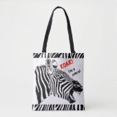 Dubbele blik tote bag (Voorkant)