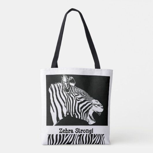 Dubbele blik tote bag (Achterkant)