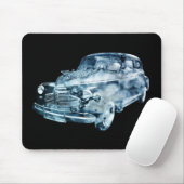 dubbele blootstelling bij wassen auto muismat (Met muis)