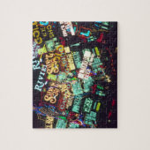 Dubbele blootstelling, casinoborden, Las Vegas, Legpuzzel (Verticaal)