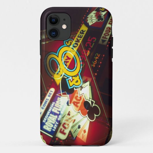 Dubbele blootstelling, interieur casino, Las Vegas Case-Mate iPhone Case (Achterkant)