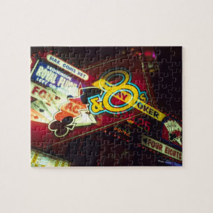 Dubbele blootstelling, interieur casino, Las Vegas Legpuzzel