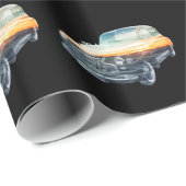 dubbele blootstelling van zonnebrandmiddel cadeaupapier (Rol Hoek)